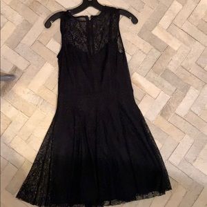 Armani Exchange Black Lace Dress Size 6